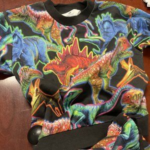 H&M boy pajamas - colorful long sleeve, dinosaurs!